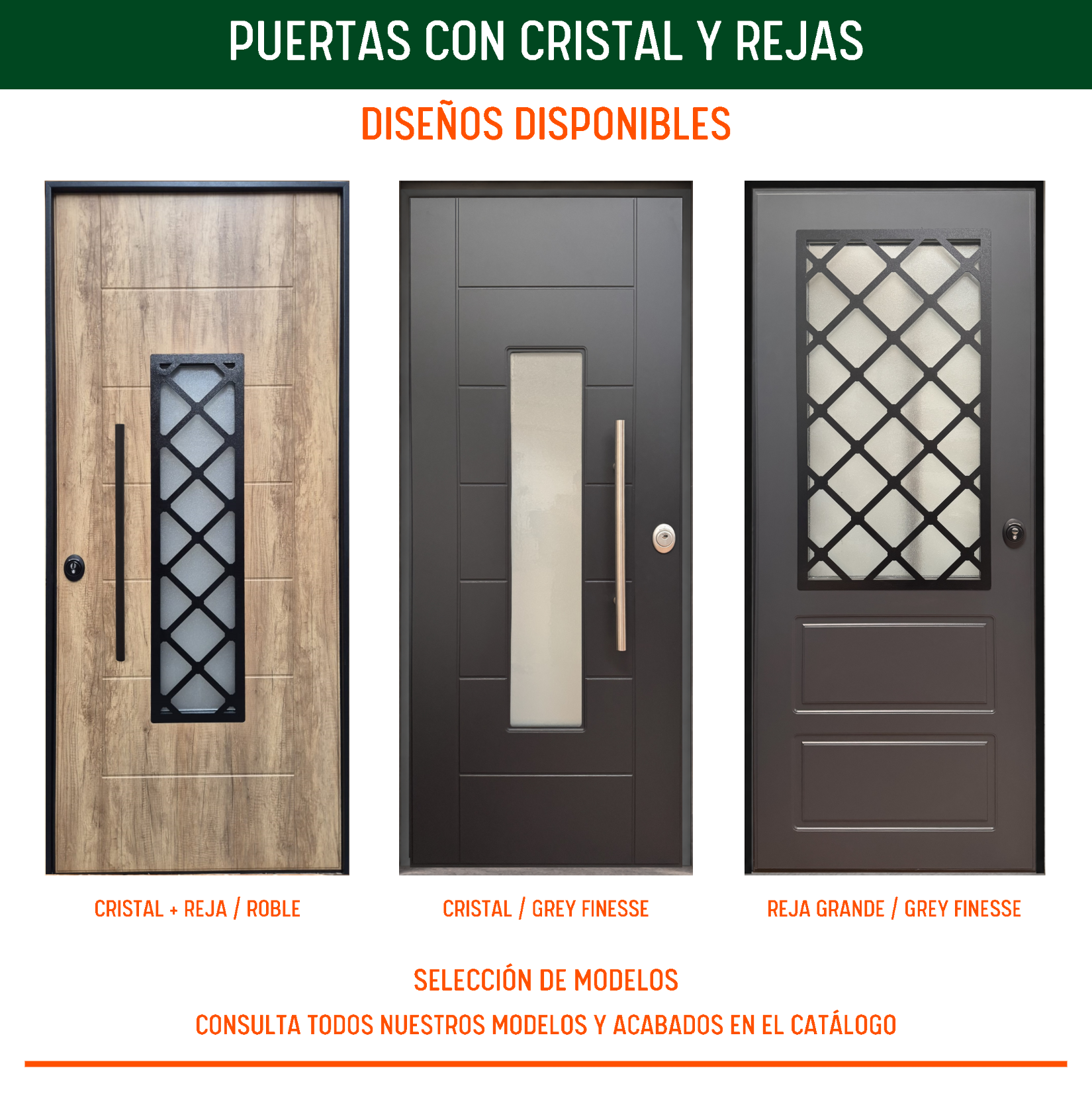 Cristal y rejas